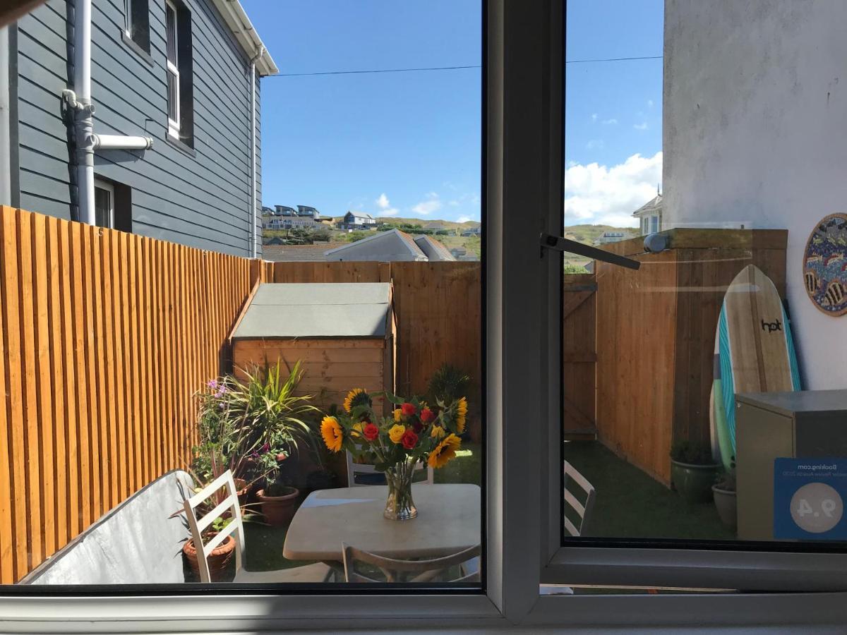 Apartament Flat Rocks, With Parking, 100M From Beach Perranporth Zewnętrze zdjęcie